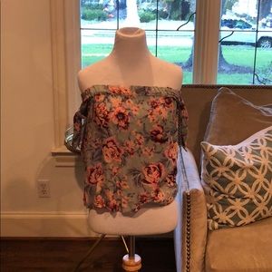 Floral Crop Top